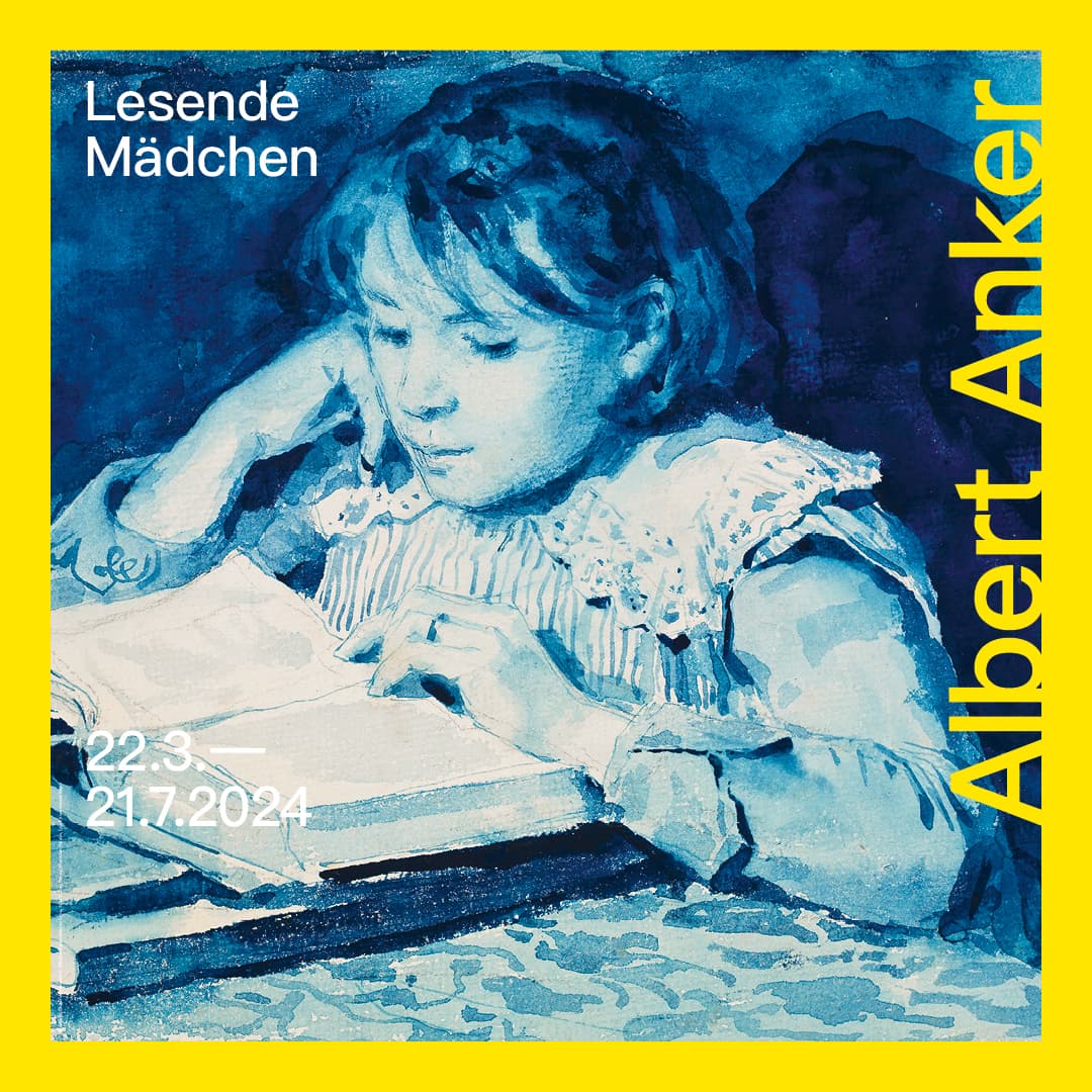 Albert Anker. Lesende Mädchen