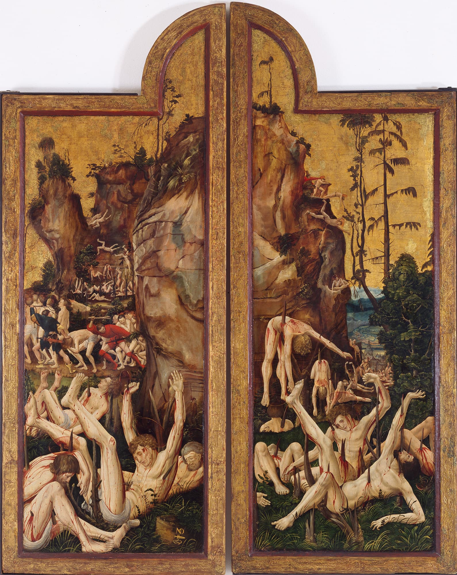 Niklaus Manuel (I.) (1484−1530), Die Zehntausend Märtyrer am Berg Ararat