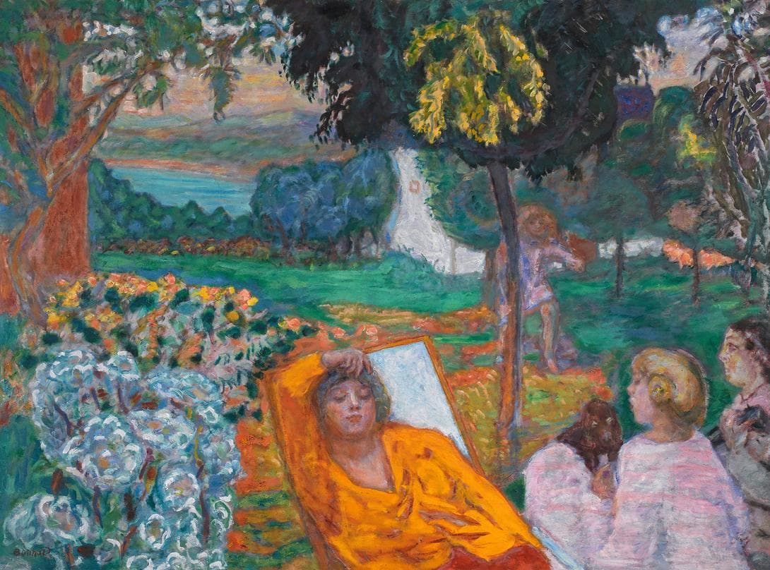 Pierre Bonnard (1867−1947) Dans un jardin méridional (La Sieste), um 1914