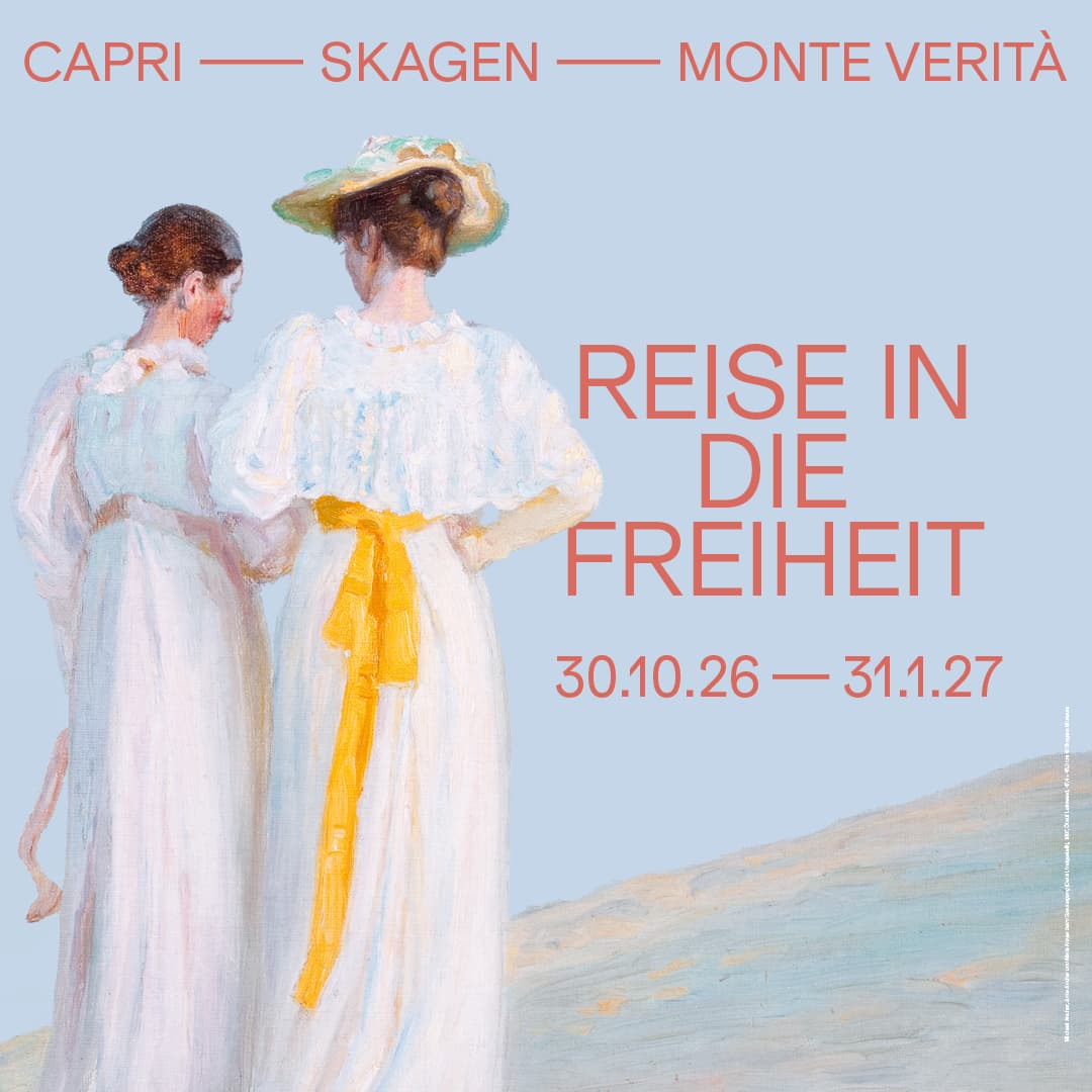 Anna Ancher und Marie Krøyer beim Spaziergang