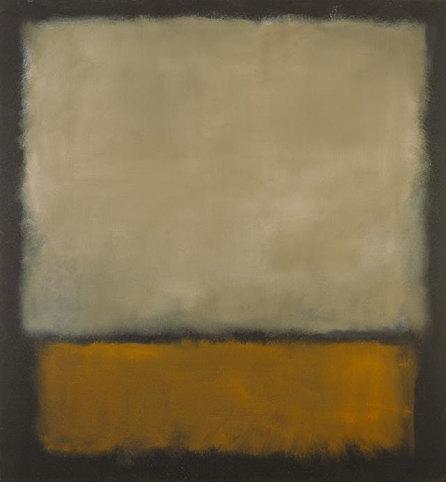 Mark Rothko, No. 7 (Dunkles Braun, Grau, Orange), 1963